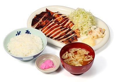 焼きイカ定食
