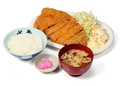 特大ロースカツ定食